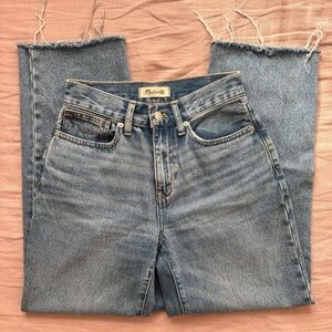 Madewell Baggy Straight Jeans